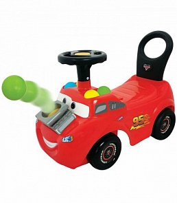 Каталка - пушкар - Гонщик Маккуин, с шарами (Kiddieland, KID 052662veg)